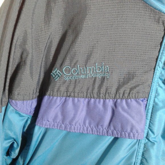 Vintage Columbia "Boulder Ridge" Two-in-One Interchange Hooded Blue Coat - M - Picture 3 of 16